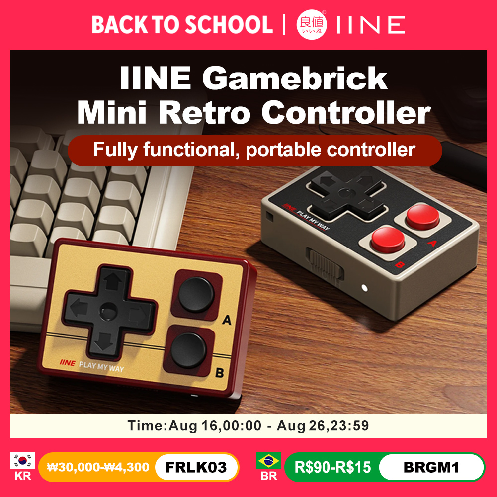 Gaming Console Bluetooth - IINE Mini Controller for iOS Android