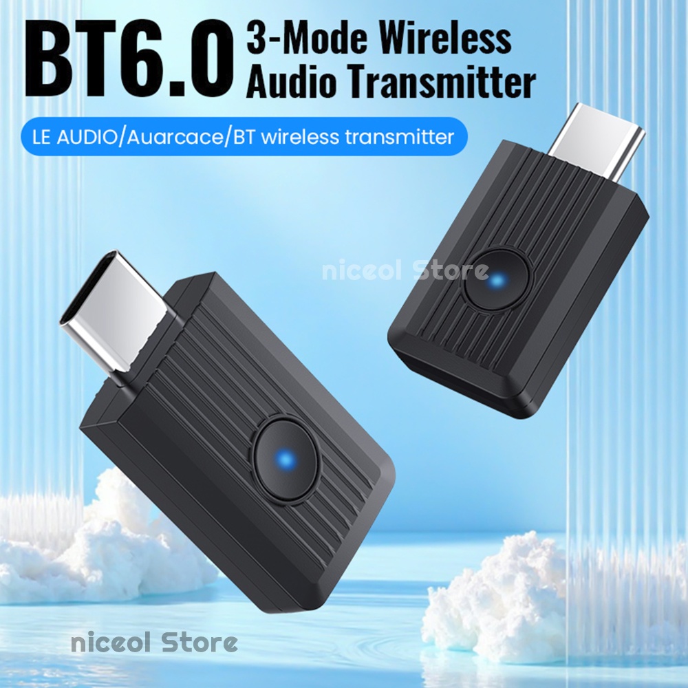 Gaming Console Bluetooth - Bluetooth-compatible 6.0 Type-C USB Dongle Auracast