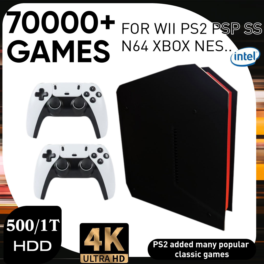 Gaming Console For 7 Year Old - X4 Retro Video Game Console With