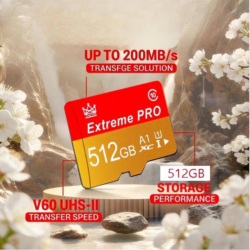 Gaming Console And Monitor - Premium SD Cards 512GB 256GB 32GB