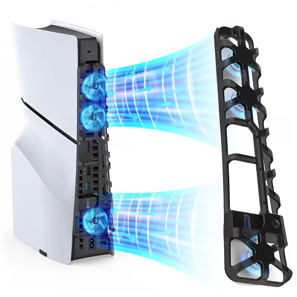 Console Cooling Fan - Cooling Fan for PS5 Slim Disc