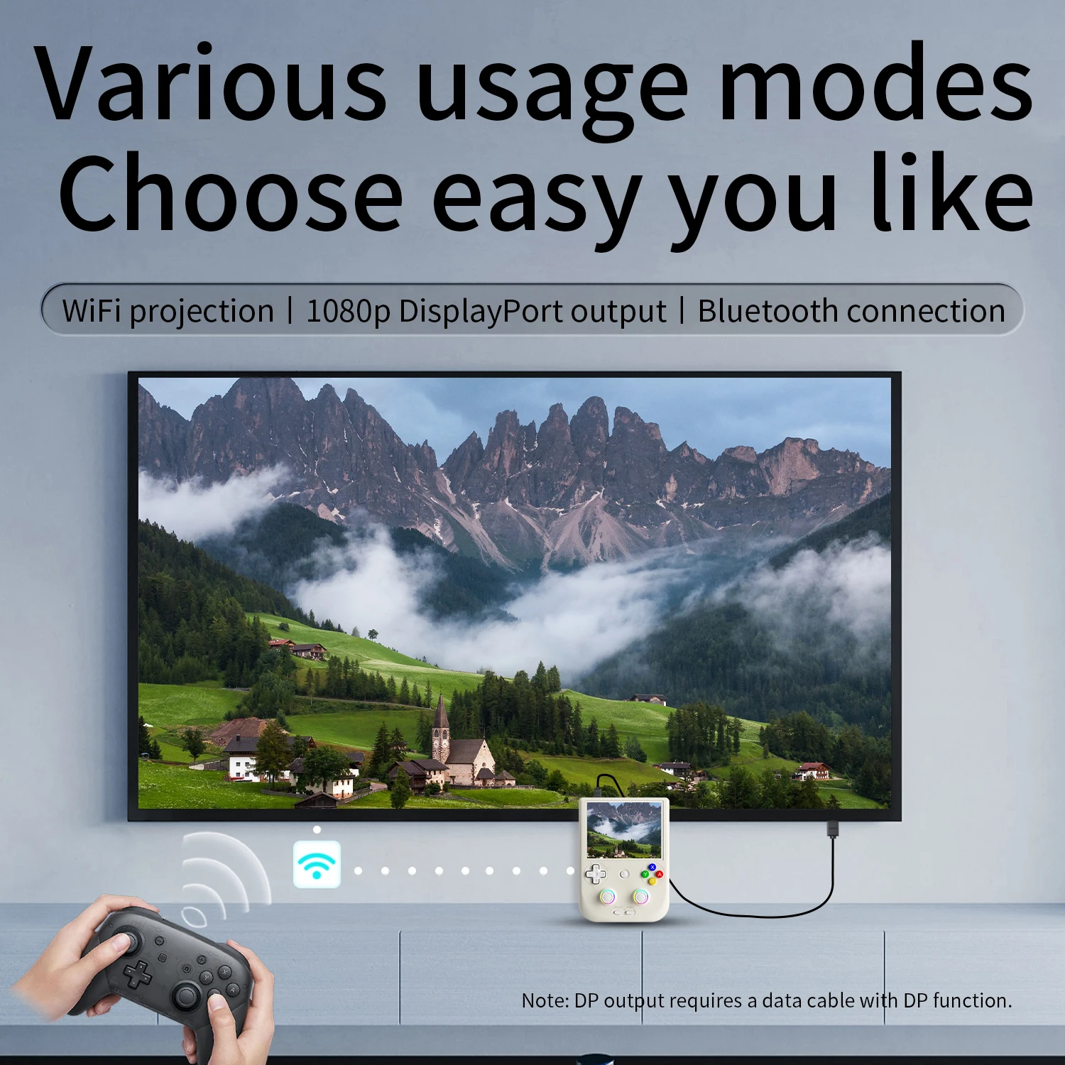 ANBERNIC RG 406V Handheld Game - Gaming Console Bluetooth recension och pris
