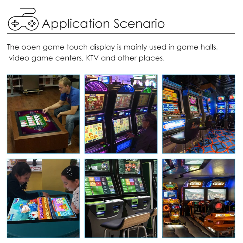 Capacitive 27 Inch Lcd Touch S - Gaming Console And Monitor recension och pris