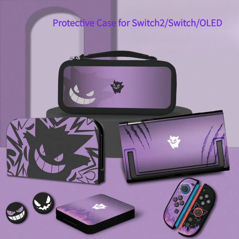 Anime Purple Gengar Protective - Nintendo Switch Case recension och pris