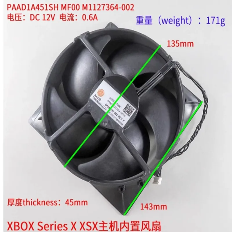 Replacement Cooling Fan for Xb - Console Cooling Fan recension och pris