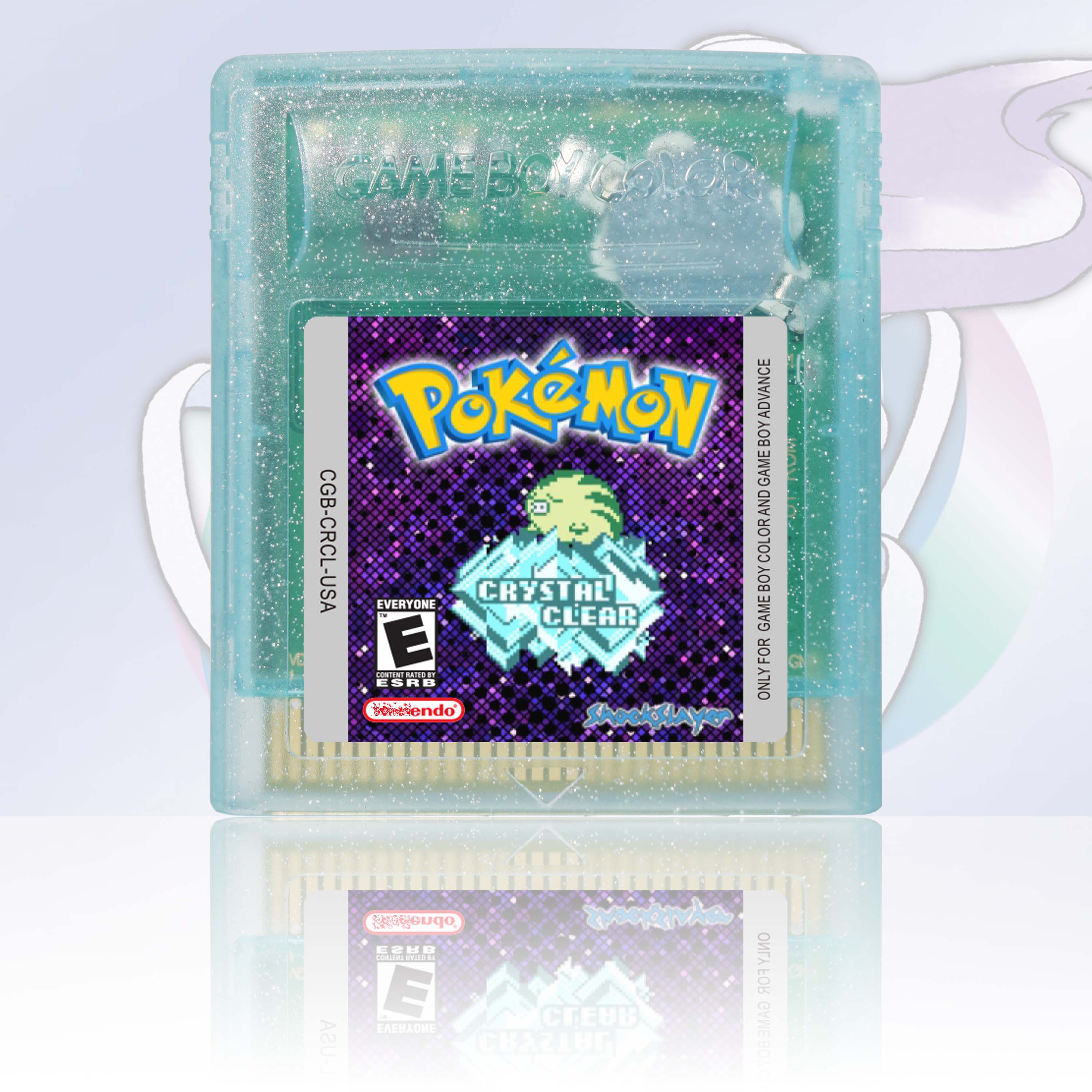 Pokemon Crystal Clear/Orange/P - Gaming Console High Quality recension och pris