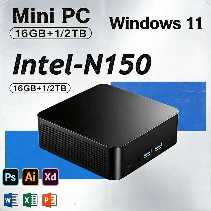 2026 Zesty Core N150 MINI PC W - Gaming Console Windows recension och pris