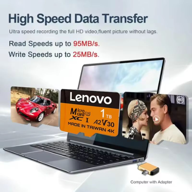 Lenovo Secure 512GB SD Cards M - Gaming Console And Monitor recension och pris