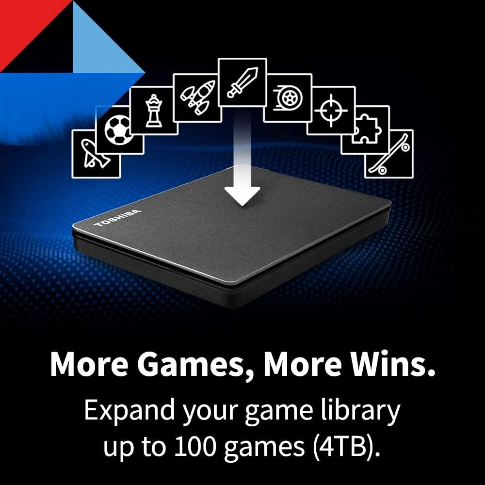 2TB Portable External Hard Dri - Gaming Console Image recension och pris