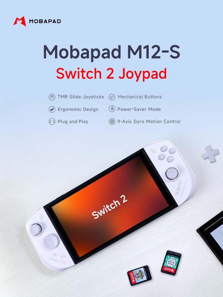 MOBAPAD M12 S Joycon Gaming Co - Gaming Console Bluetooth recension och pris