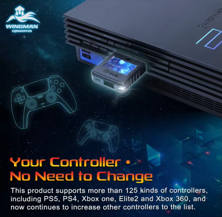 PS2 Wingman Brook Converter fo - Gaming Console Xbox recension och pris