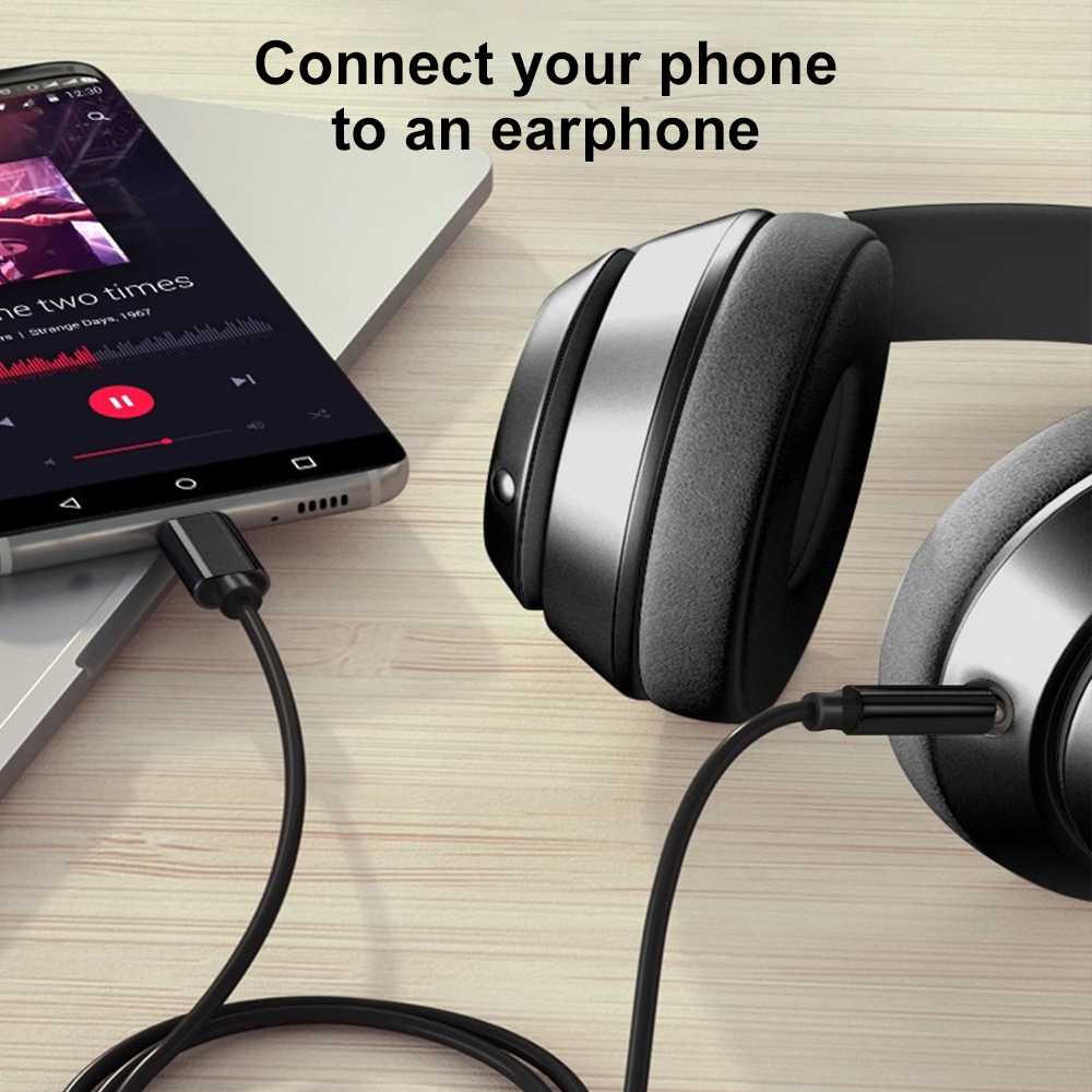 Type-C to 3.5mm AUX Audio Cabl - Gaming Console Brands recension och pris