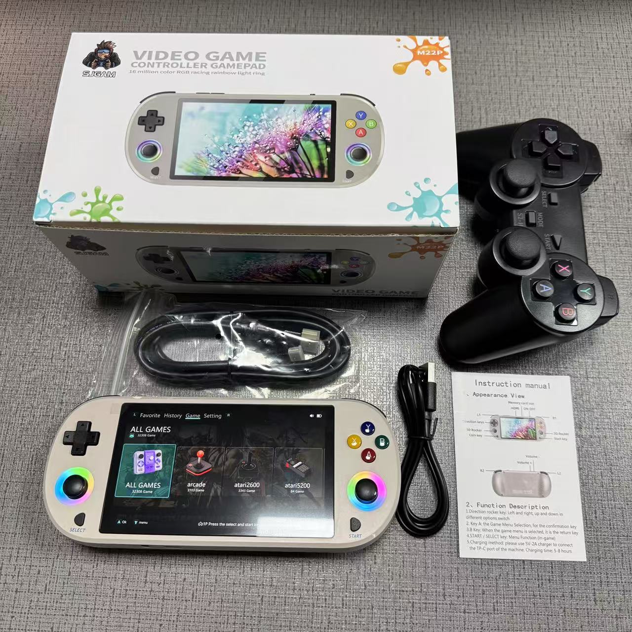 New 128GB M22 Pro Portable Poc - Gaming Console Windows recension och pris