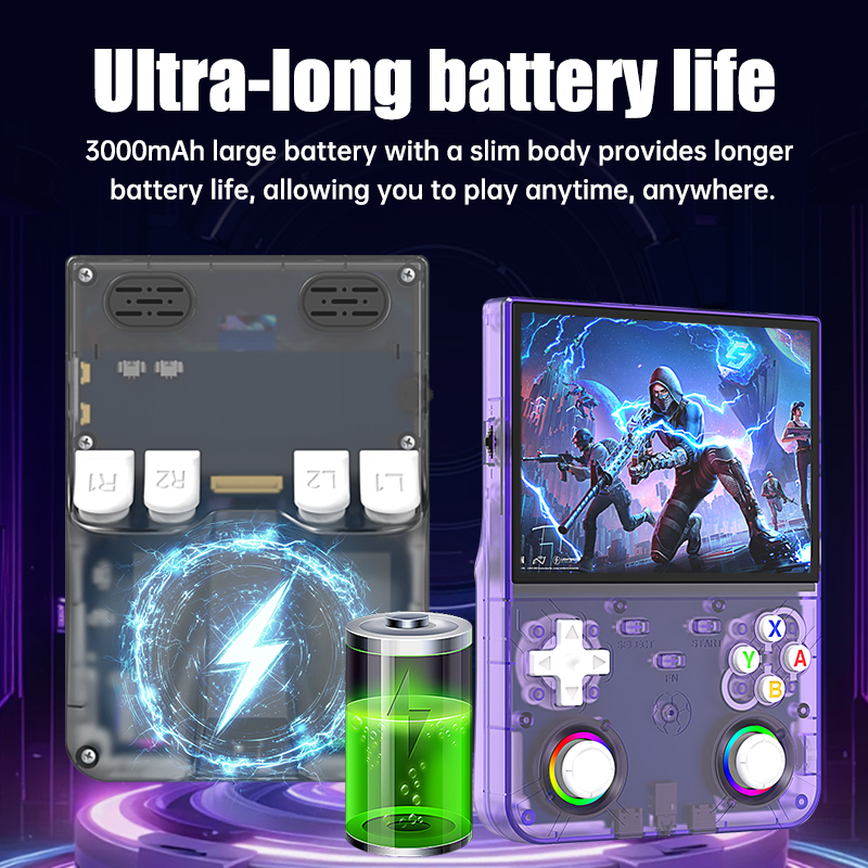 R36 Ultra X Handheld Game Play - Gaming Console R36 recension och pris