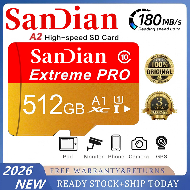 Memory Card 512GB 256GB 128GB  - Gaming Console And Monitor recension och pris
