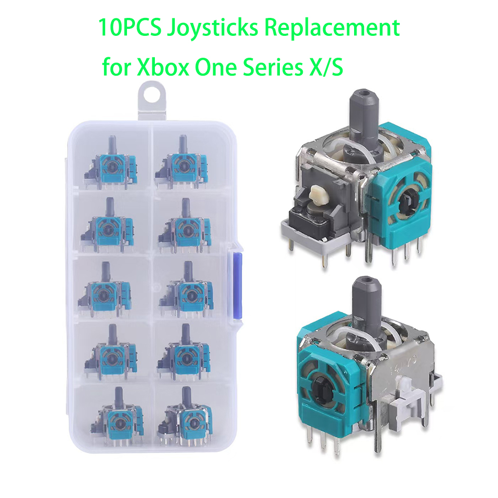 10pcs Replacement 3D Analog Jo - Gaming Console Xbox recension och pris