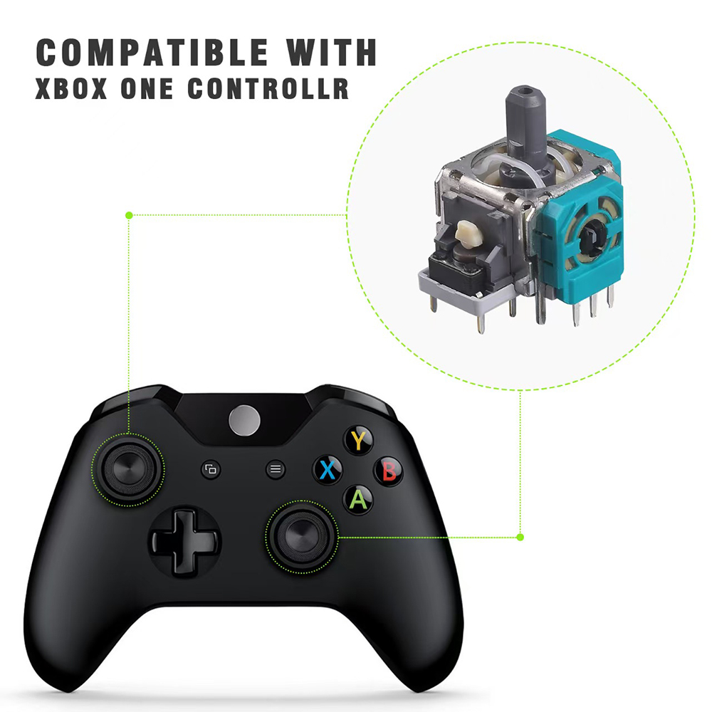 10pcs Replacement 3D Analog Jo - Gaming Console Xbox recension och pris