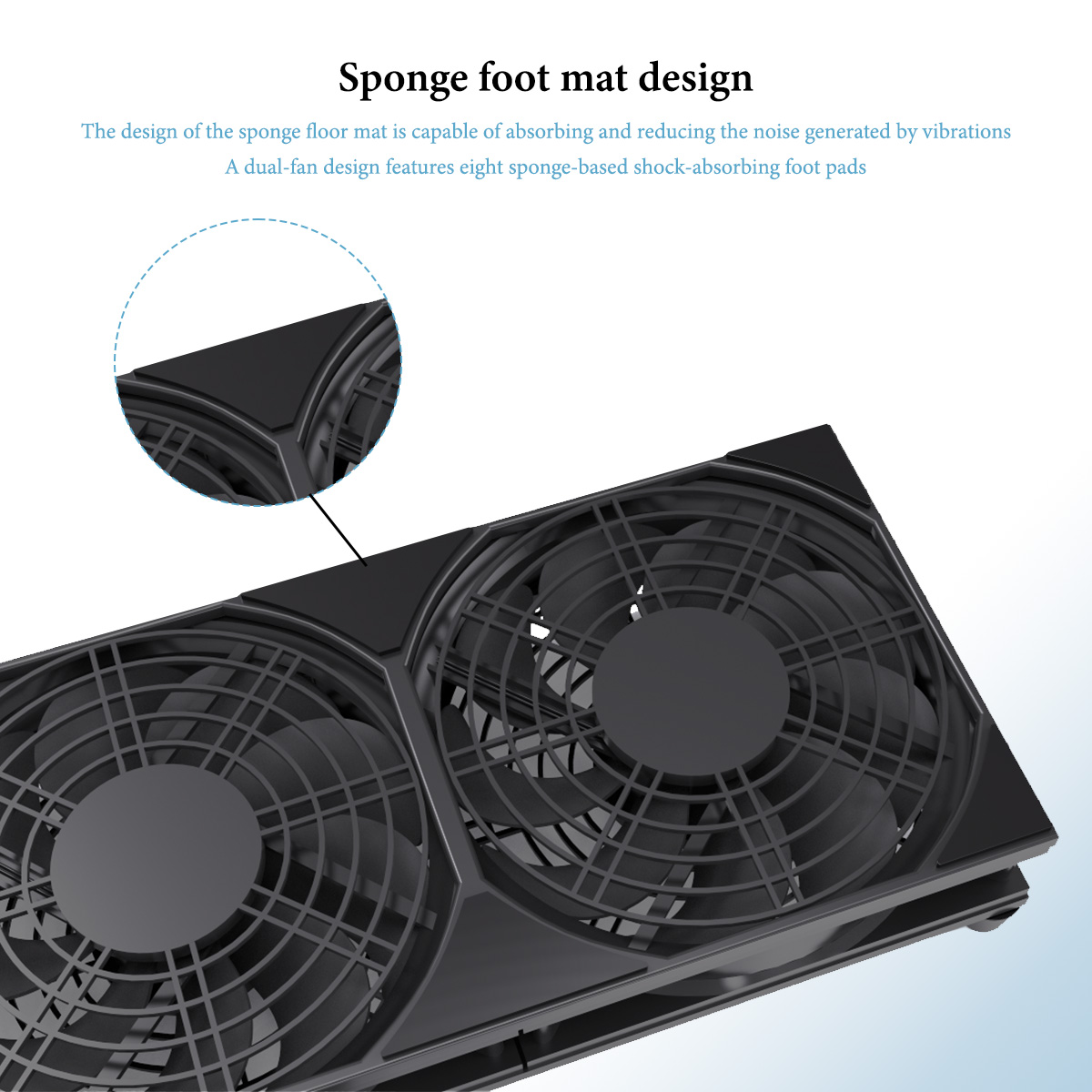 Dual USB Cooling Fan with 3-Sp - Console Cooling Fan recension och pris