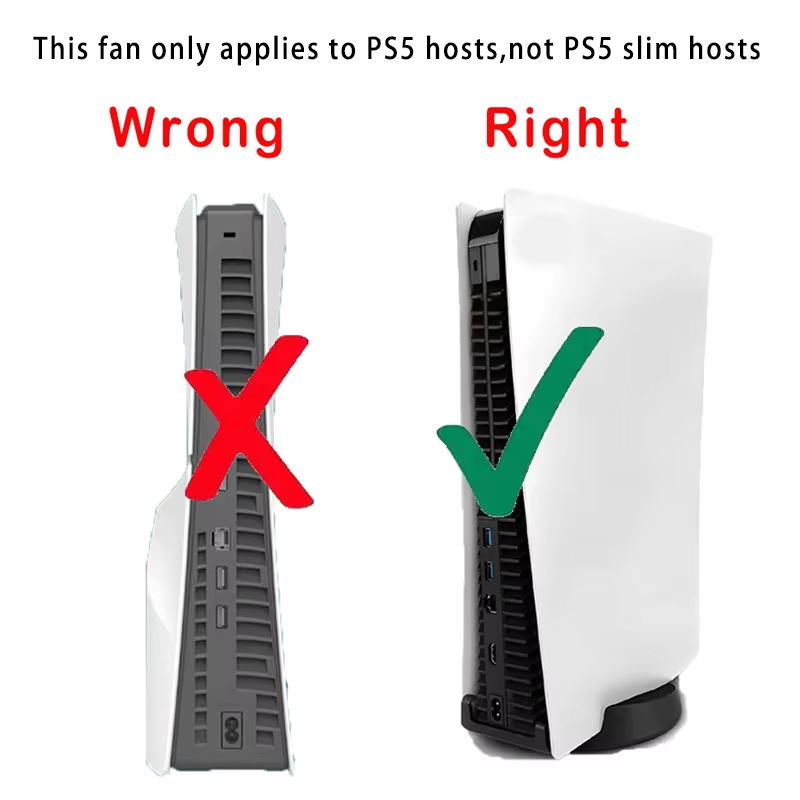 Fan For PS5 Game Host Accessor - Console Cooling Fan recension och pris