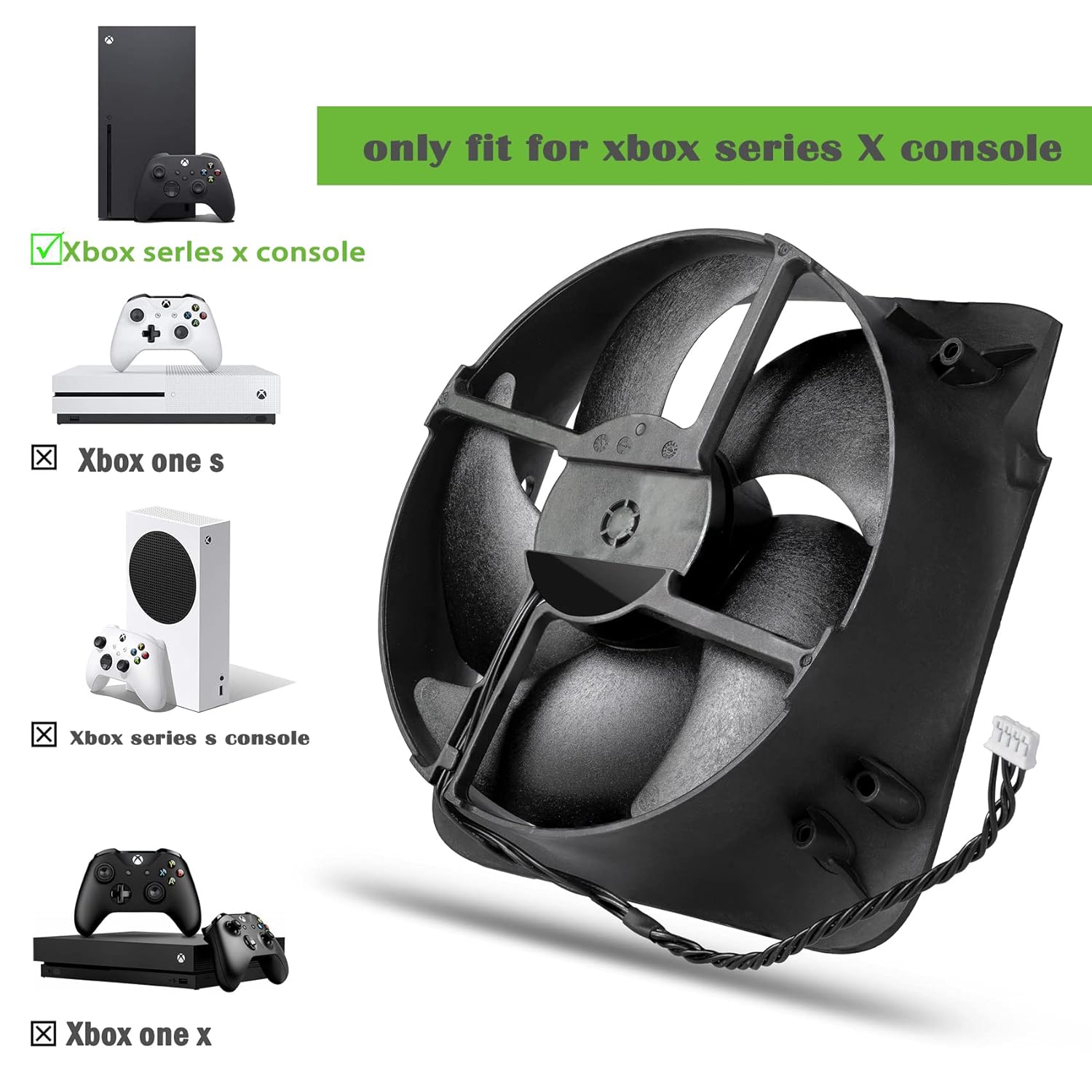 Replacement of Internal Coolin - Console Cooling Fan recension och pris