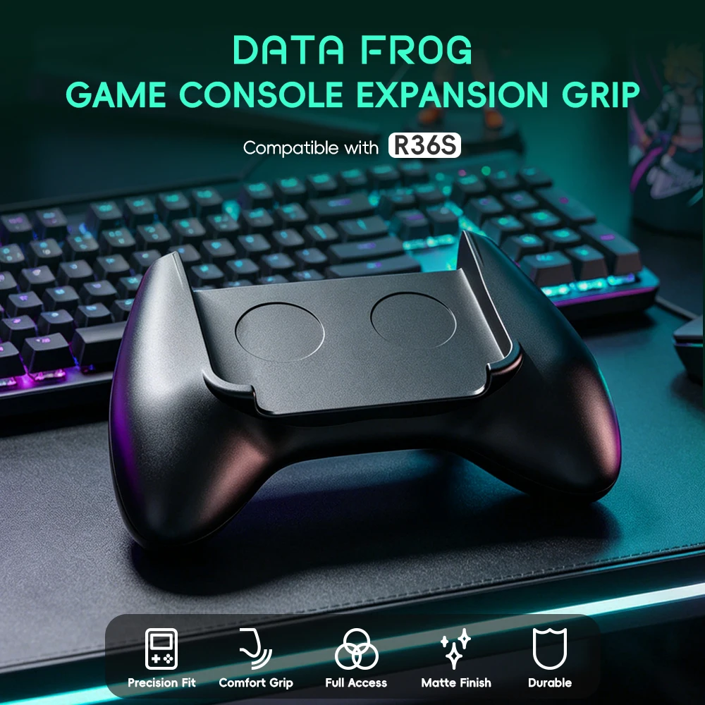Data Frog R36S Game Grip Ergon - Gaming Console Retro Handheld recension och pris