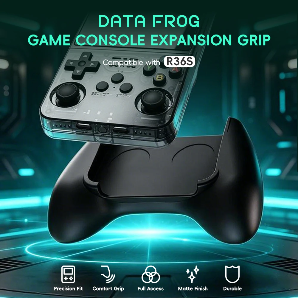Data Frog R36S Game Grip Ergon - Gaming Console Retro Handheld recension och pris