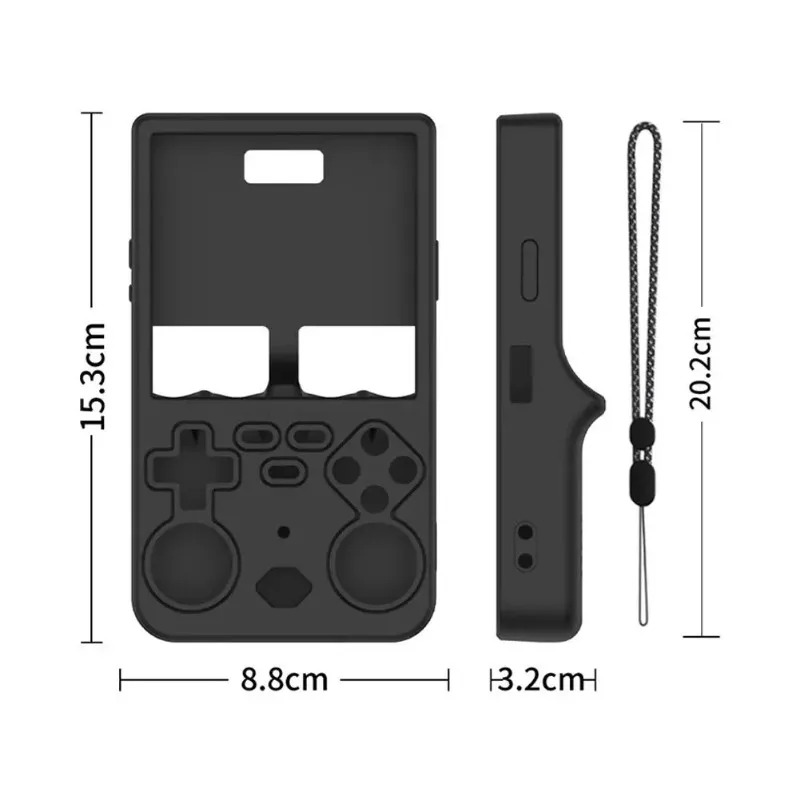 Silicone Protective Case For R - Gaming Console R36 recension och pris