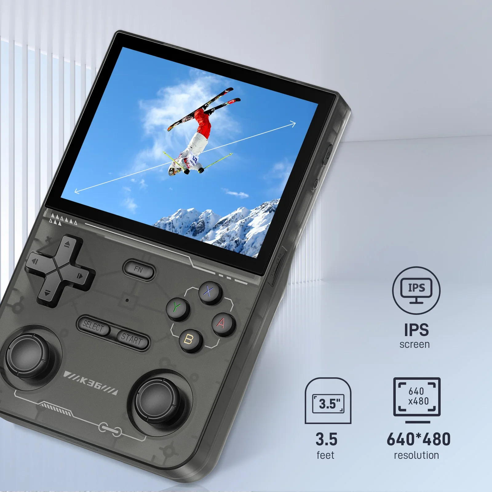 GAMINJA K36 3.5Inch IPS Screen - Gaming Console K36 recension och pris