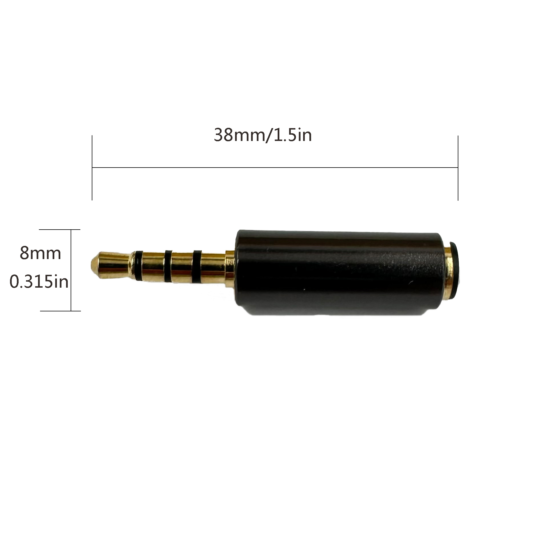 3.5mm Male to 2.5mm Female Aud - Gaming Console High Quality recension och pris