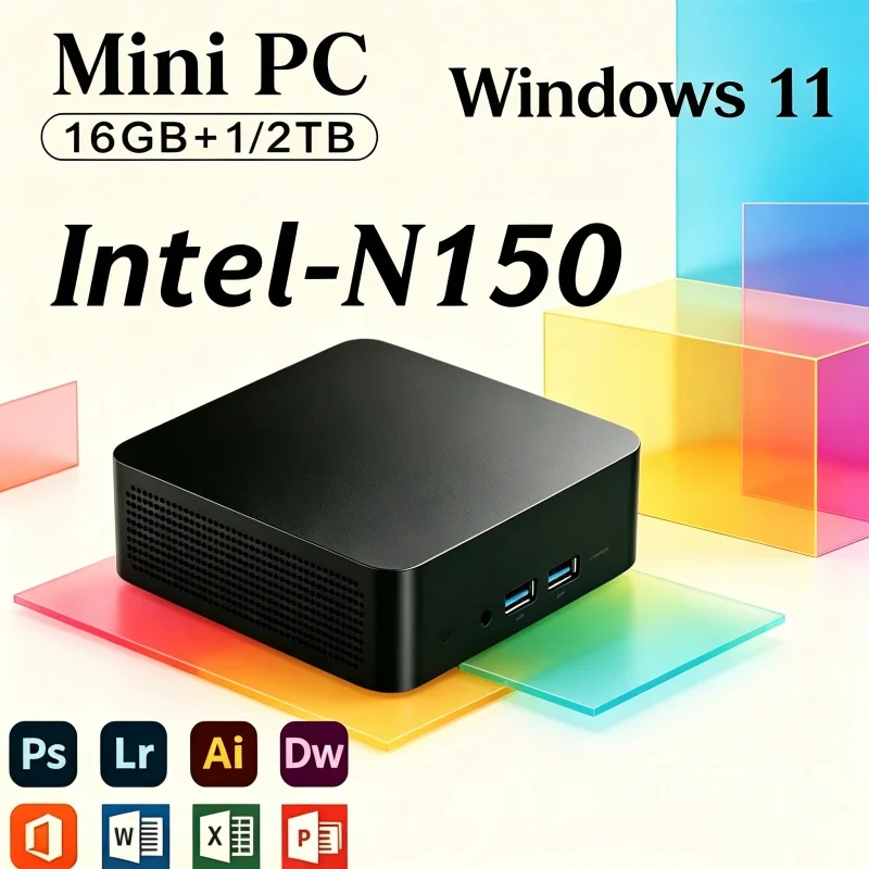 2026 Refined Core N150 MINI PC - Gaming Console Windows recension och pris