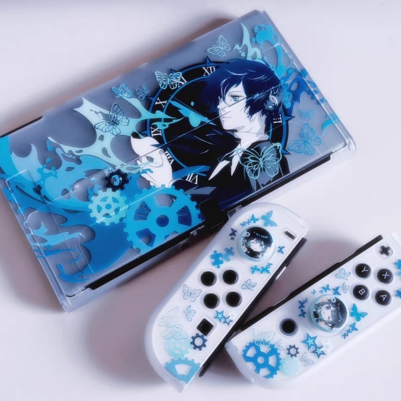 Hot Case Semi Transparent Pers - Nintendo Switch Case recension och pris