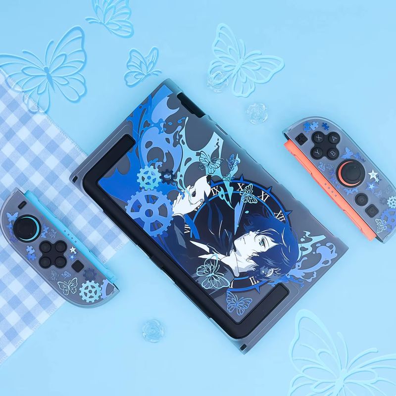 Hot Case Semi Transparent Pers - Nintendo Switch Case recension och pris