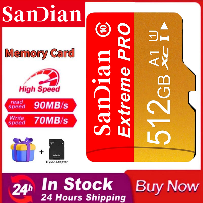 Memory Card 512GB Pro Micro TF - Gaming Console And Monitor recension och pris