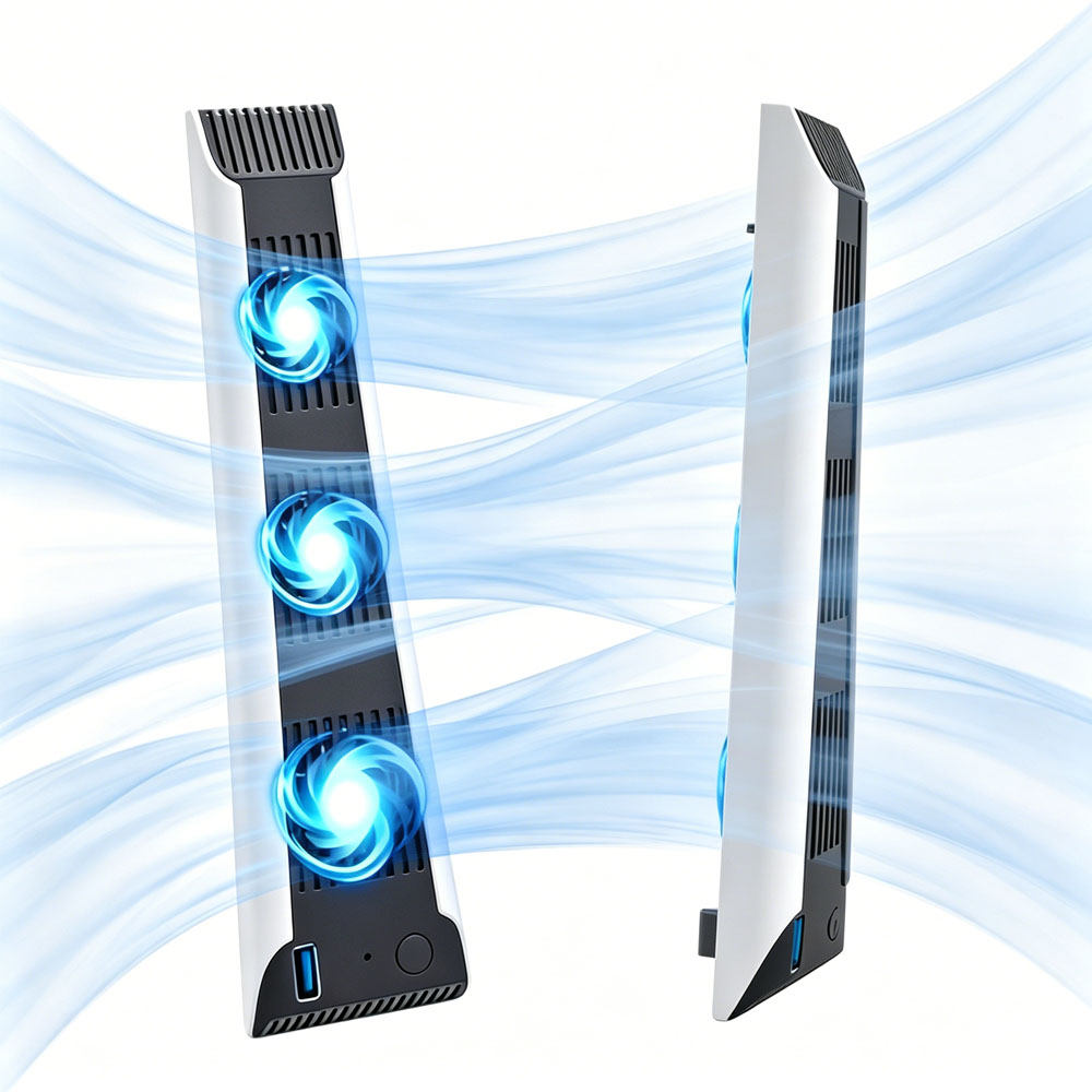 For PS5 Disc Edition Game Cons - Console Cooling Fan recension och pris