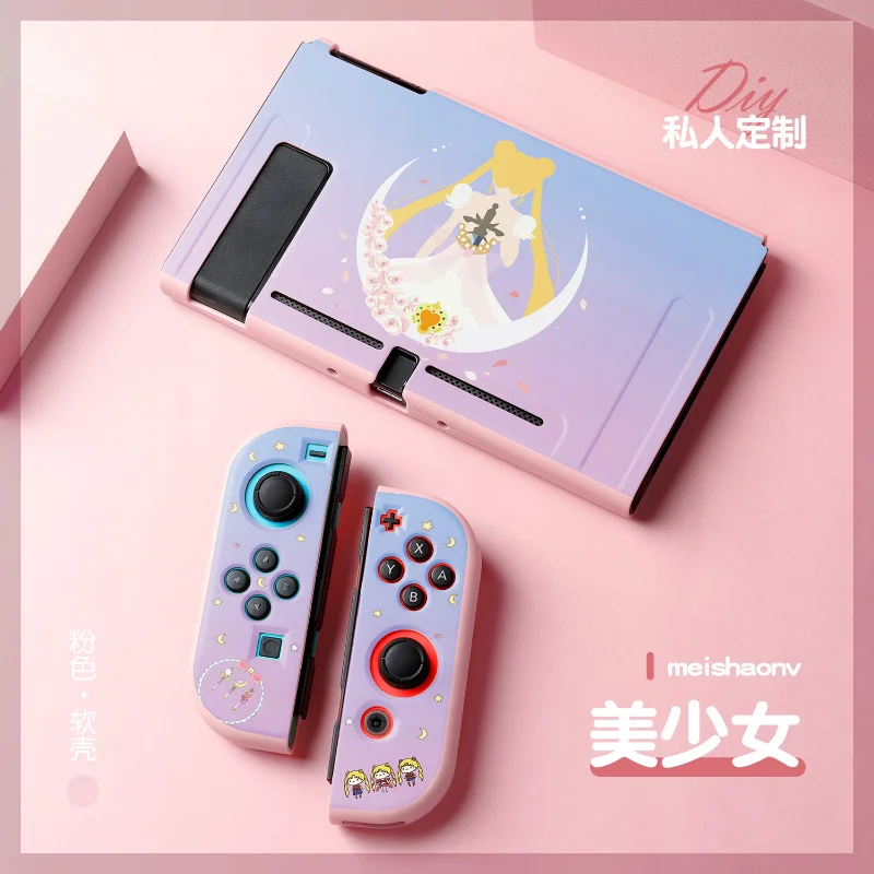 Kawaii Sailor Moon Pink Switch - Nintendo Switch Case recension och pris