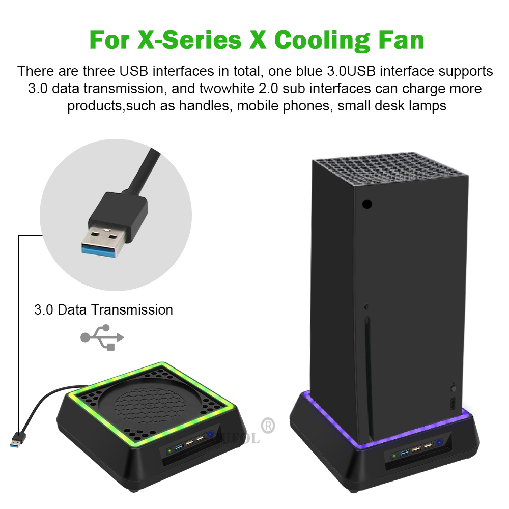 For Xbox Series X Console Cool - Console Cooling Fan recension och pris