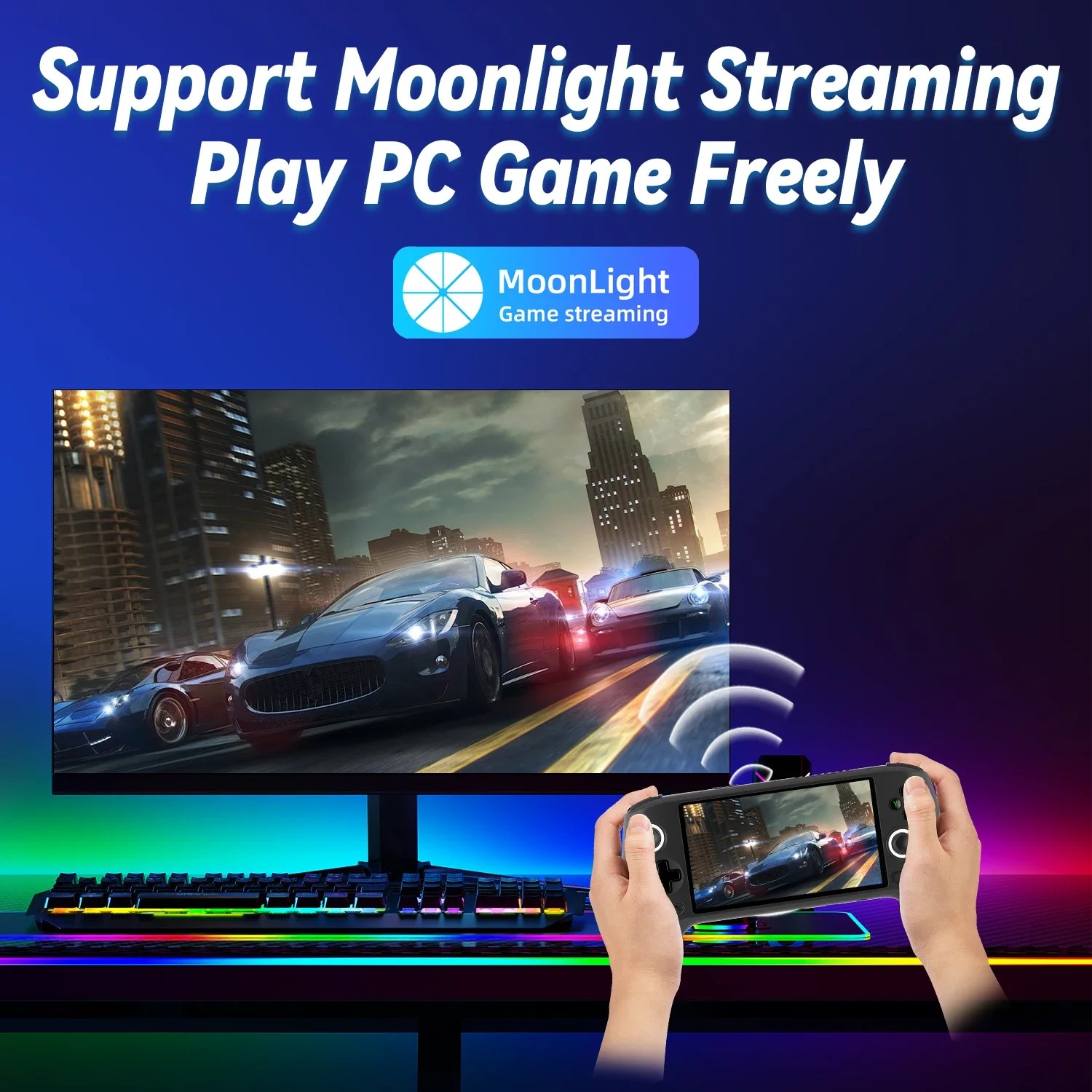 ANBERNIC RG556 Video Handheld  - Gaming Console Bluetooth recension och pris