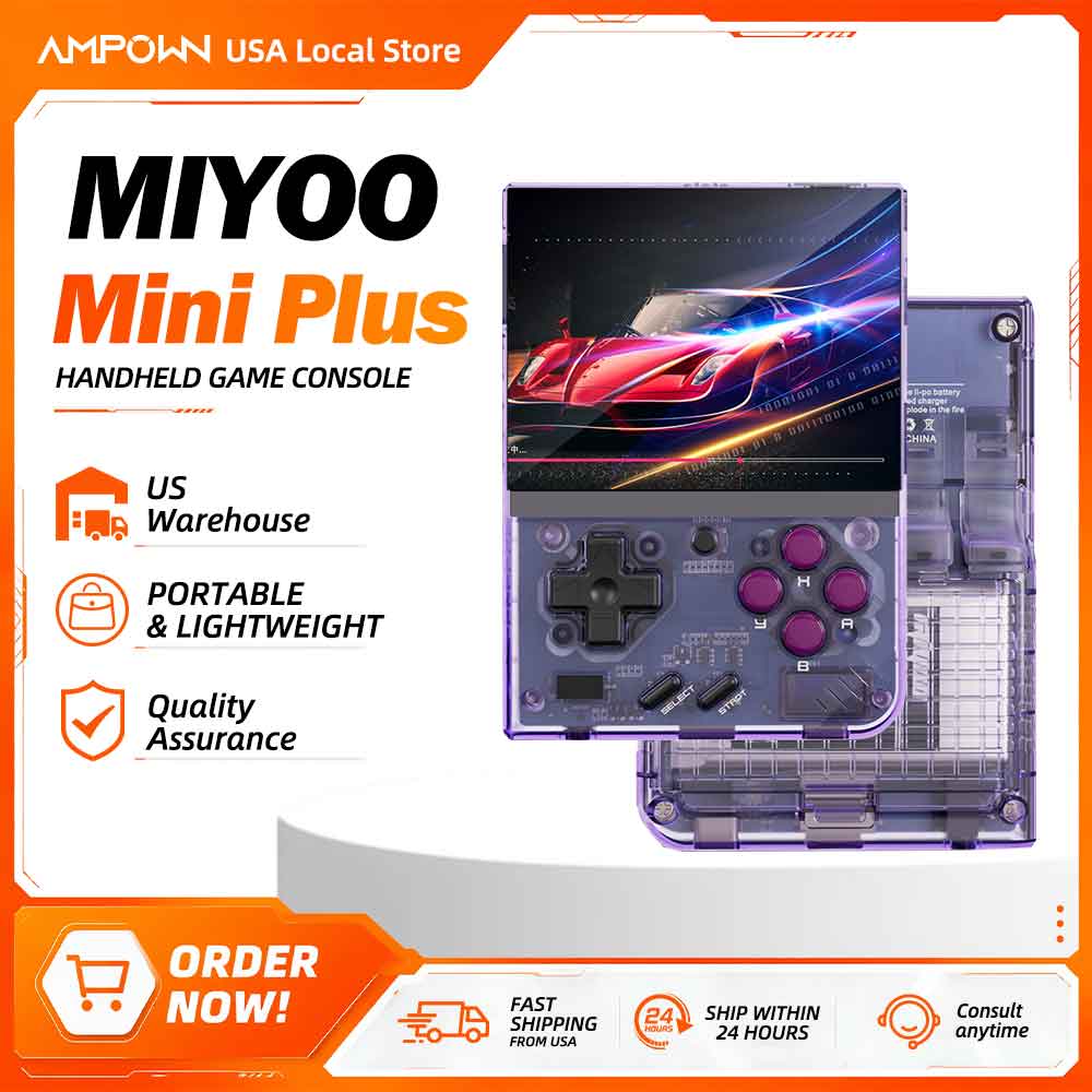 Miyoo Mini+ Retro Handheld Gam - Gaming Console Deals recension och pris