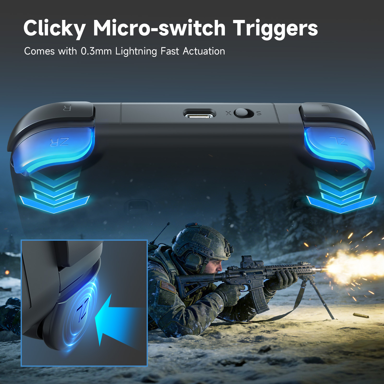 AceGamer Pocket Game Controlle - Gaming Console Bluetooth recension och pris