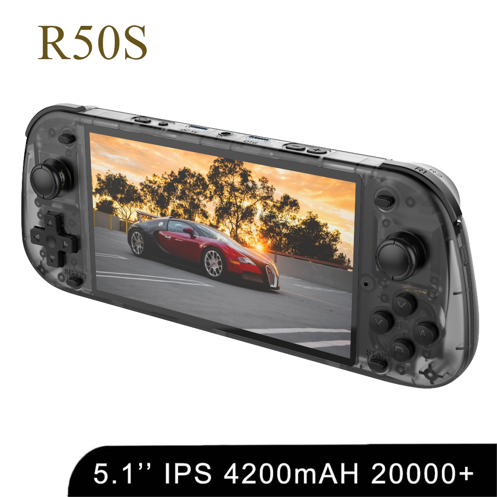 5.1inch New R50S Retro Handhel - Gaming Console Windows recension och pris