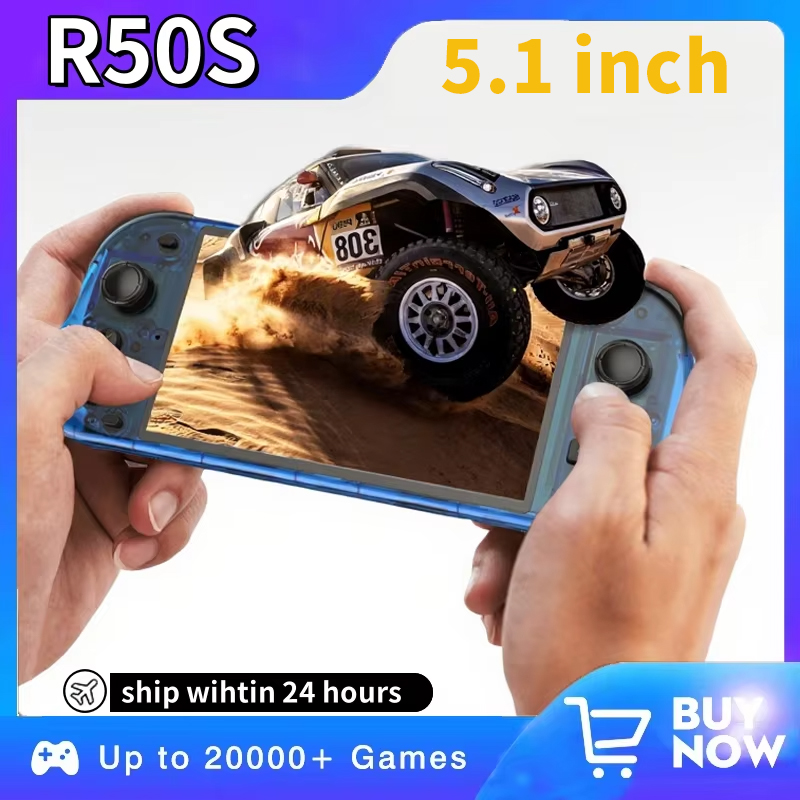 5.1inch New R50S Retro Handhel - Gaming Console Windows recension och pris