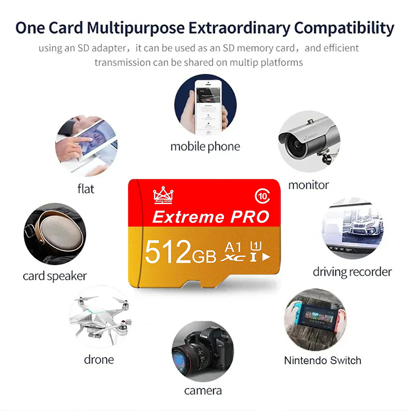 Durable Memory Card 512GB Micr - Gaming Console And Monitor recension och pris