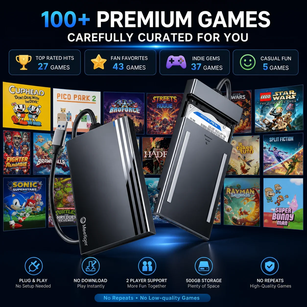 ZieBuddy 500GB Gaming Console  - Gaming Console Windows recension och pris