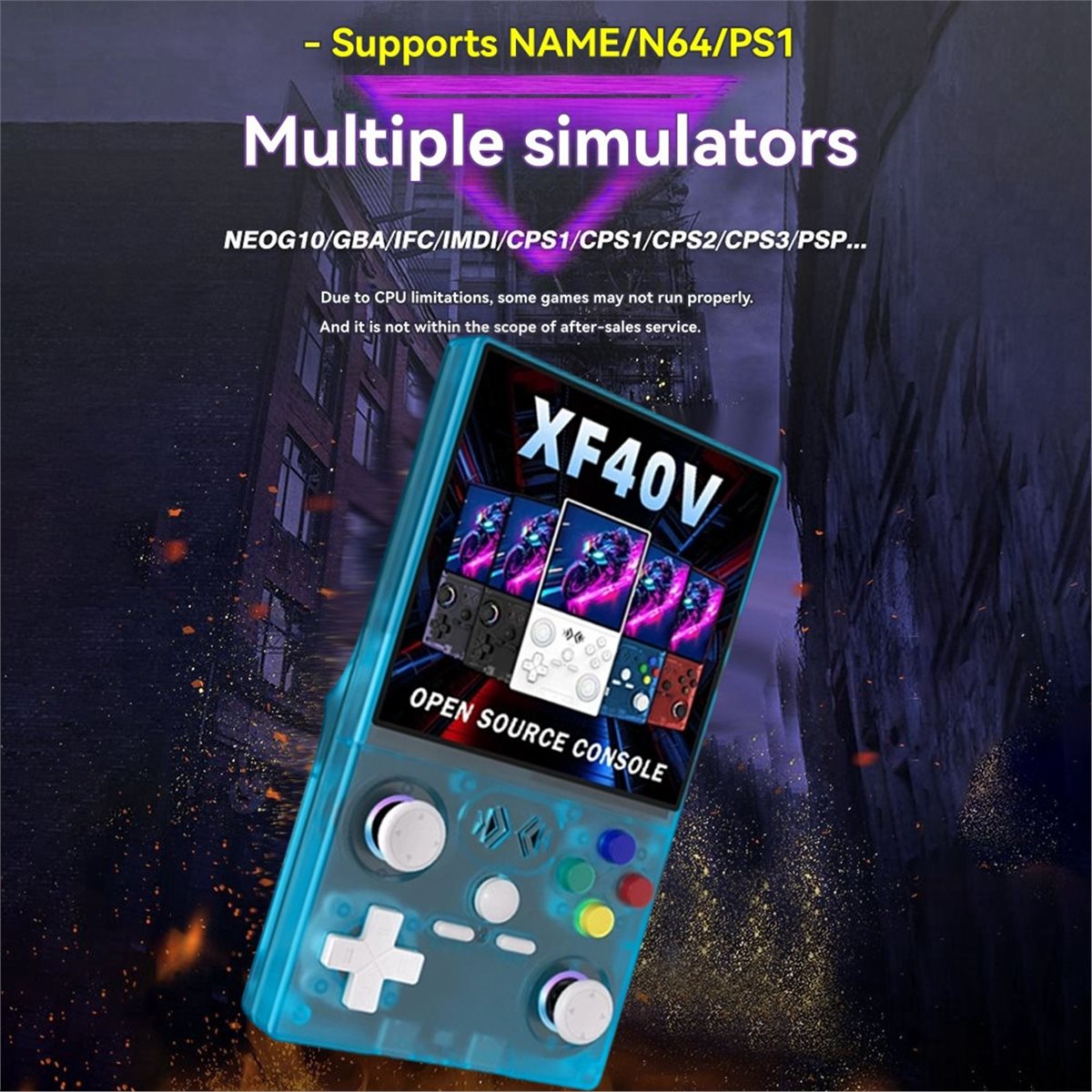 A86G NEW XF40V Retro Handheld  - Gaming Console Retro Handheld recension och pris