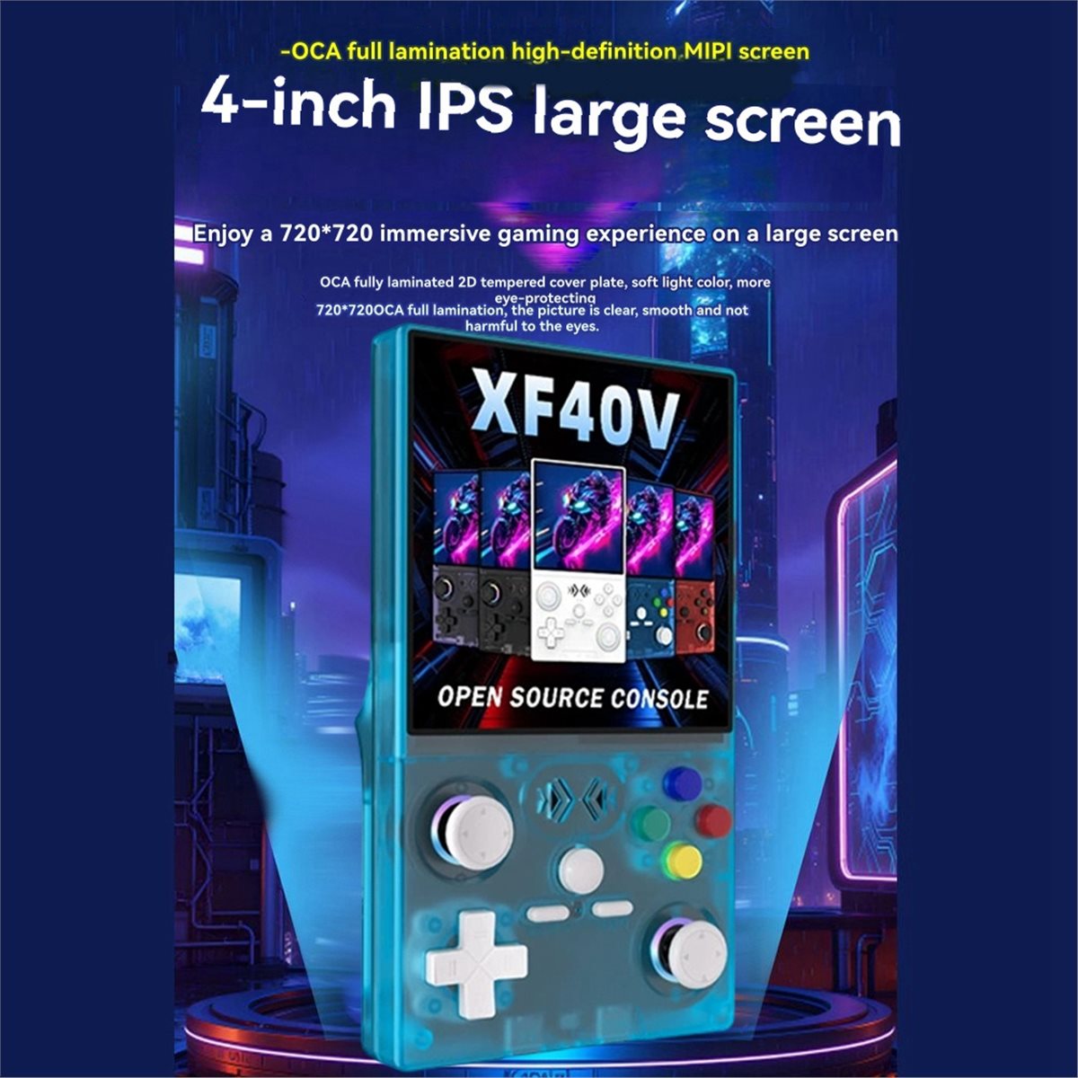 A86G NEW XF40V Retro Handheld  - Gaming Console Retro Handheld recension och pris