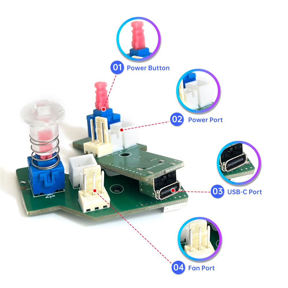 USB Type-C Power Adapter Kit F - Console Cooling Fan recension och pris