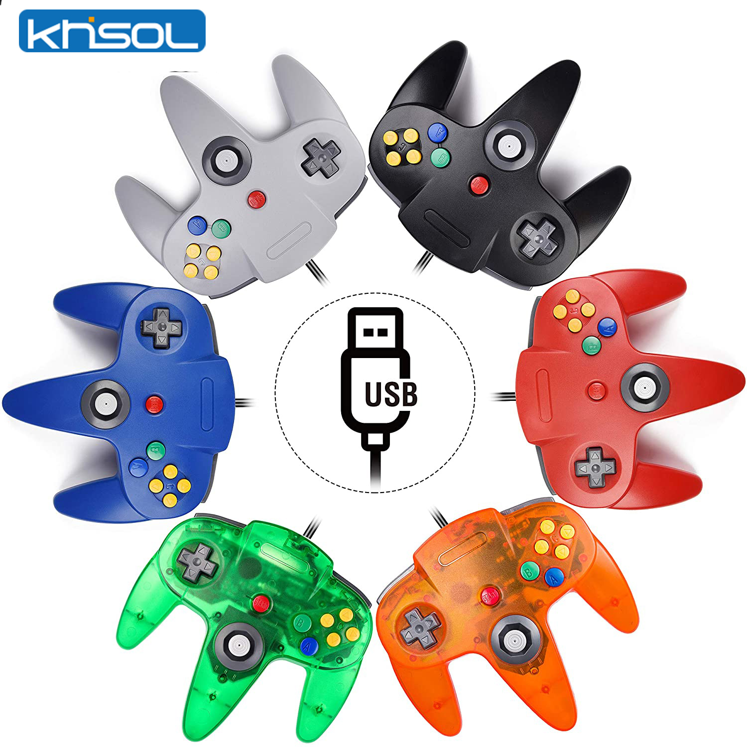 N64 Controller Classic USB Wir - Gaming Console Windows recension och pris