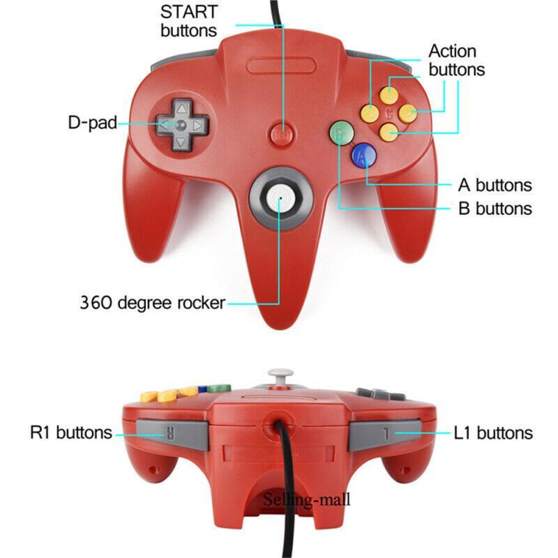 N64 Controller Classic USB Wir - Gaming Console Windows recension och pris