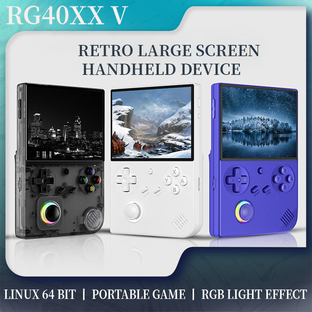 RG40XXV 64-bit Linux Retro Han - Gaming Console Bluetooth recension och pris