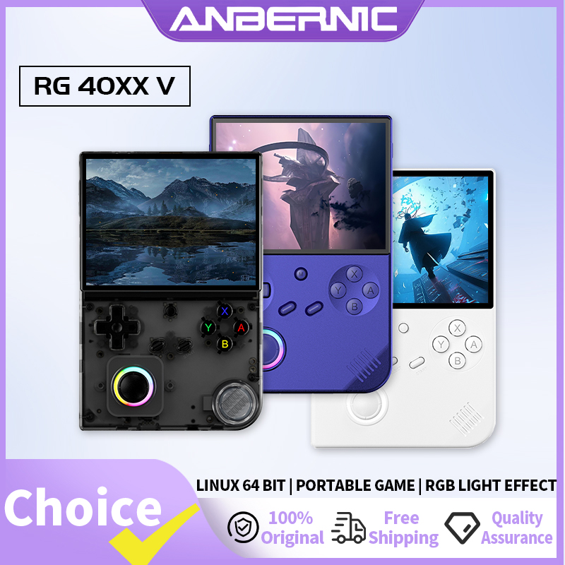RG40XXV 64-bit Linux Retro Han - Gaming Console Bluetooth recension och pris